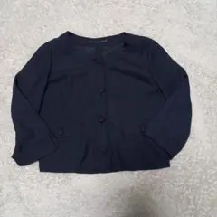 Green Label Relaxing ノーカラージャケット ネイビーのサムネイル