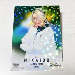 BBM 2025 INFINITY 二階堂亜樹 キラカード 麻雀