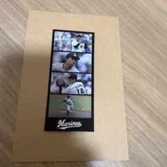 千葉ロッテマリーンズ　小島和哉　フォトグレイカード
