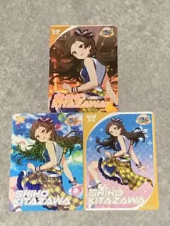 アイドルマスター ミリオンライブ！ カードフォリオ 北沢志保 3枚セット