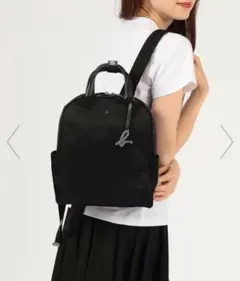 agnès b. ブラック バックパック