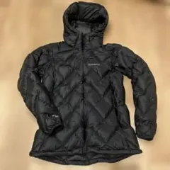 美品モンベル　800FPアルパインダウンパーカWomen'sMブラック 2025年最新】モンベル アルパイン ダウン パーカ レディースの