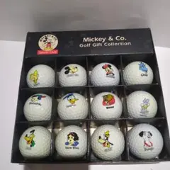 Mickey & Co. ゴルフボール 12個セット