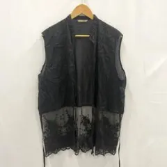 美品✨ L'Appartement Lisiere レースジレ ベスト カーキ - メルカリ