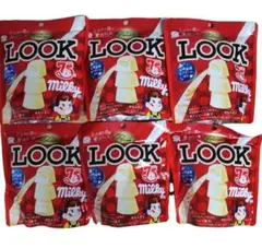 LOOK ミルキー 北海道産生クリーム　チョコ　6袋セット
