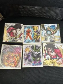 ドラゴンボール色紙セット