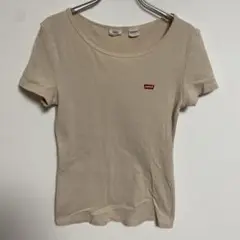 Levi's リーバイス ベージュ 半袖Tシャツ S