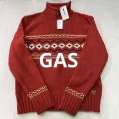 K80◯ GAS ウール ざっくりニット 新品タグ付き