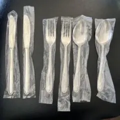 カトラリーセット　スプーン　フォーク　ナイフ　2本ずつ