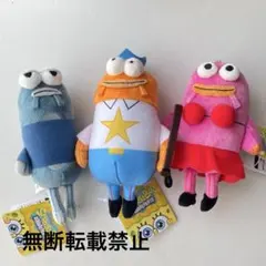 ナムコ スポンジ・ボブ ビキニタウンの住人マスコット セット - メルカリ
