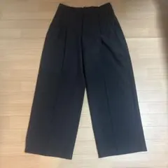 UNIQLO タックワイドパンツMN
