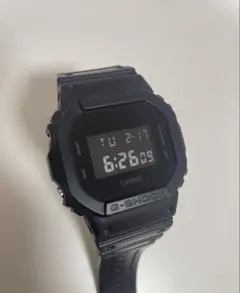 G-SHOCK マットブラック　DW-5600BB