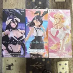 BiCuteフィギュアセット　アルベドバニー、宝多六花バニー、星宮六喰