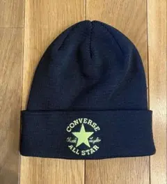CONVERSE ネイビー ニット帽