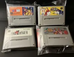 S*A様 スーパーファミコン ゲーム4本セット