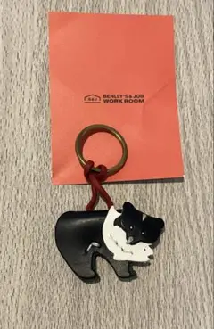 BENLY'S & JOB オリジナルクマシャケキーホルダー　レザー　ベア