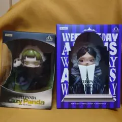 SKULLPANDA♡Lasy Panda＆WEDNESDAY 新品２個セット