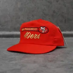 希少❗️NFL サンフランシスコ 49ers ヴィンテージ キャップ つば裏緑 希少❗️NFL サンフランシスコ 49ers ヴィンテージ キャップ つば裏緑