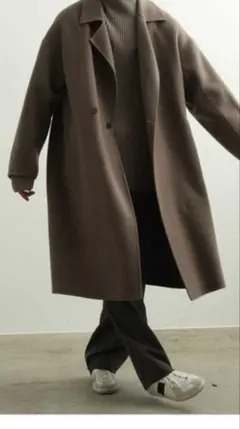 アダムエロペ　NISHIKAWA Super120 セミダブルコート