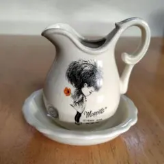 moppets ピッチャー&ソーサー 置物