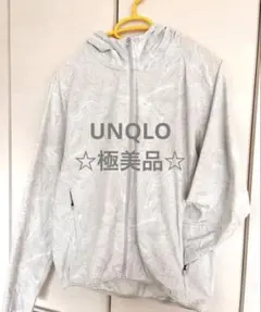 ☆極美品☆UNQLOポケッタブルウィンドブレーカー XS