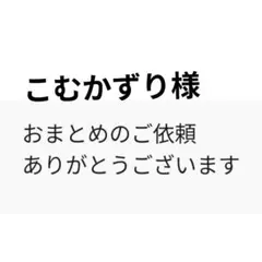 こむかずり様 リクエスト 3点 まとめ商品