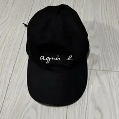 agnès b. ロゴ ベースボールキャップ ブラック ユニセックスのサムネイル