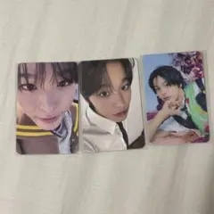 nct wish　リク　RIKU　トレカ　公式　mumo 特典　3セット