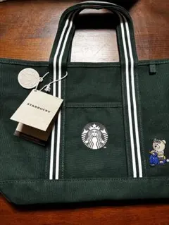 STARBUCKS トートバッグ ベアリスタ 刺繍