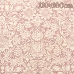 ウィリアムモリス　シーチング　V＆A サンフラワー　ライトピンク110×100㎝