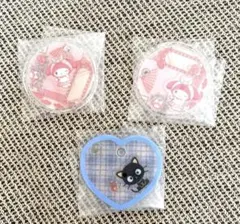 산리오 きゃらシャカチャームグミ 3点セット マイメロ チョコキャット