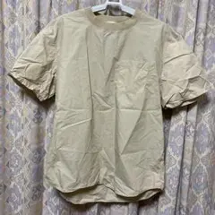 GU 半袖カットソー ベージュ M