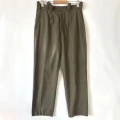 60s ヴィンテージ ベルギー軍 ウールスラックス ミリタリー 古着 カーキ