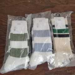 デザインソックス3色セット ユニクロ UNIQLO JW Anderson
