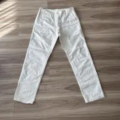 ホワイト チノパン