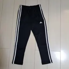 adidas ブラック ジャージ ストライプ