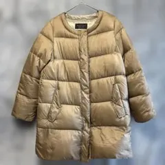 NISHIKAWA DOWNコラボNANO UNIVERSEツイードウールダウンジャケット美品WOMEN濃紺TOKYO西川ナノユニバース別注ネイビーフード付き定価4万円 nishikawa DOWN® 2024 AUTUMN \u0026 WINTER LOOKBOOK