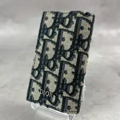 極美品　Dior ディオール　オブリーク　トロッター　キーケース