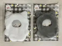 【署名配送】セリア ぬい活 きぐるみねこ 2点セット【匿名配送】