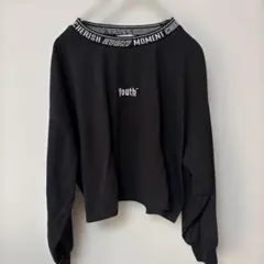 Pinklatte ブラック 長袖カットソー M