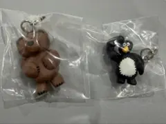 Daisuke Kondoめじるしアクセサリー くま ペンギン 2点セット