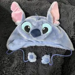 スティッチファンキャップ キャラクター帽子ライトブルー