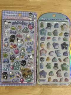 ボンボンドロップシール コットンパフィー はぴだんぶい セット