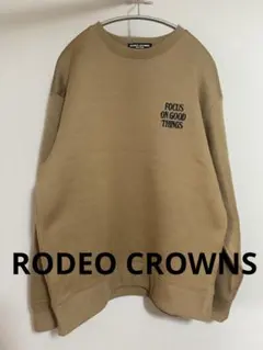 RODEO CROWNS スウェット トレーナー Mサイズ 裏起毛