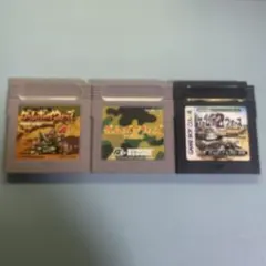 ゲームボーイウォーズ　turbo ゲームボーイウォーズ2 セット3本