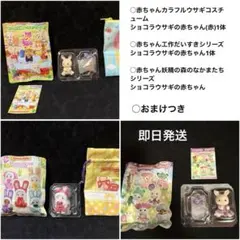 シルバニア赤ちゃん　カラフルウサギ 工作だいすき　妖精の森のなかまたち