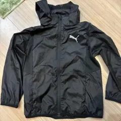Puma ブラック ウィンドブレーカー　130㎝