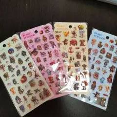 超お買い得！イタリアンブレインロット ぷくぷくシール 4枚セット