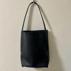 新進工房 大人バケットバッグ【黒】 3WAY トート/ショルダー おまけ付 