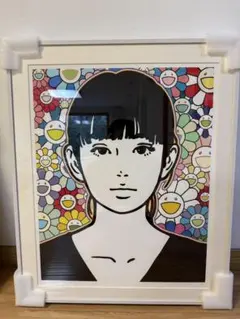 KYNE 　版画　あこがれの色彩　額装済み 限定50部>KYNE ジクレープリント 中島セナ主演 あこがれの色彩の